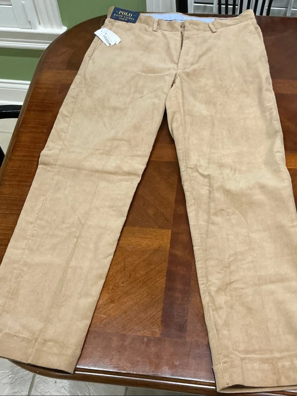 Polo by Ralph Lauren Men's Beige Corduroy Trousers